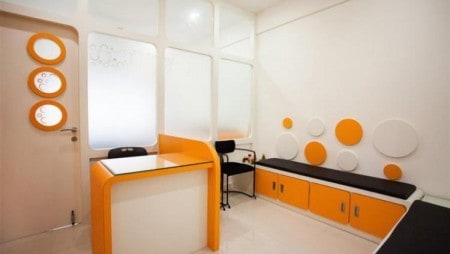 Interiors of Pediatric clinic